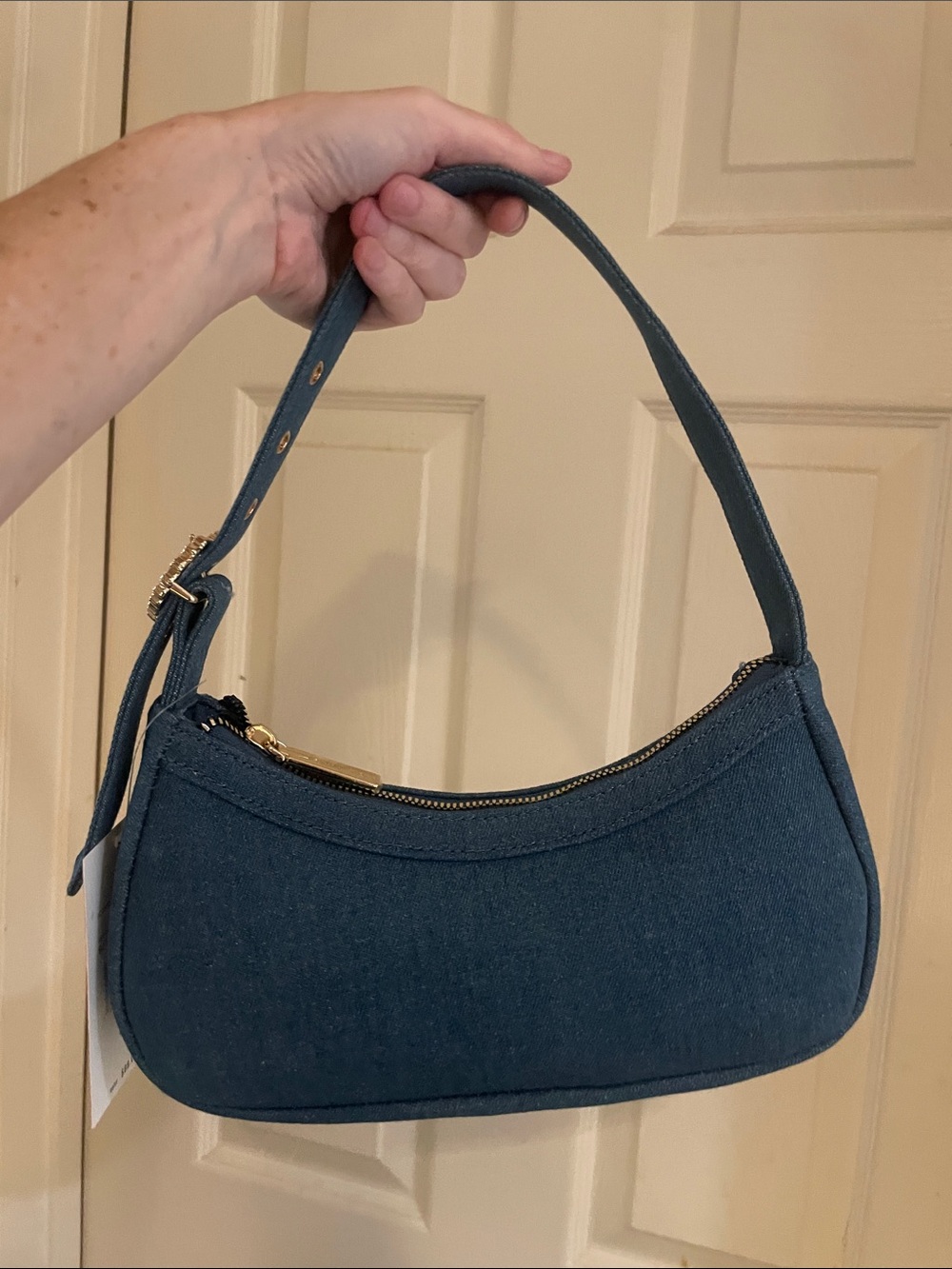 Betsey Johnson Denim Shoulder Bag - Picture 4 of 6